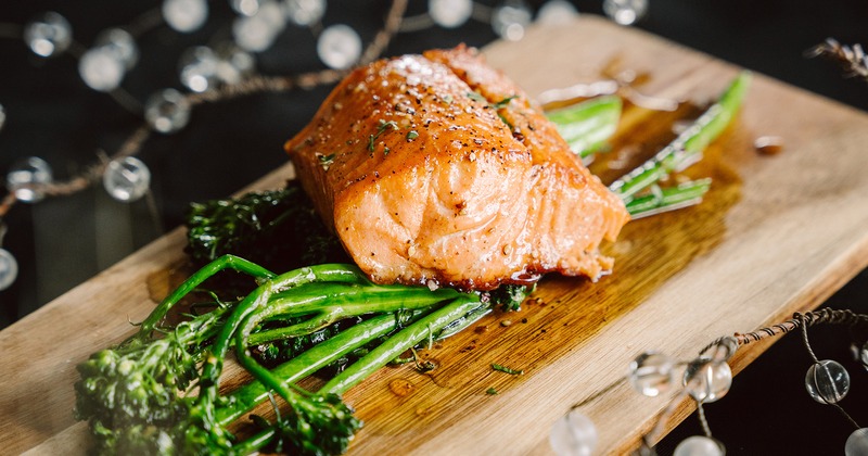 Honey Peppercorn Salmon