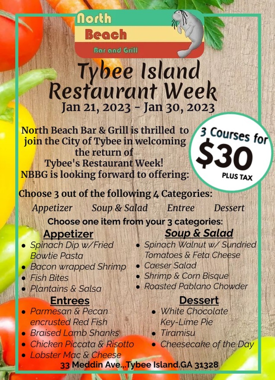 Tybee Restaurant Week event photo