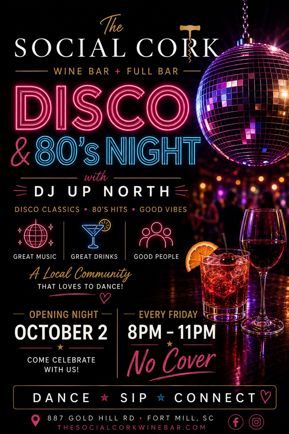 Disco & 80's Night - Every Friday event photo