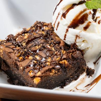 A served Brownie.