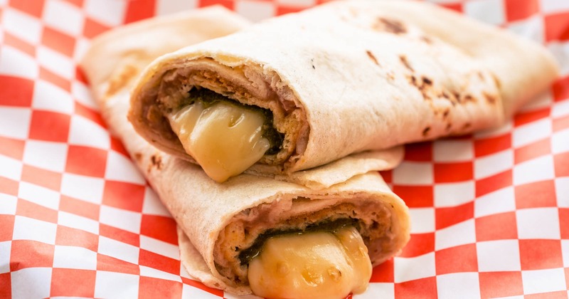 Chile relleno burrito