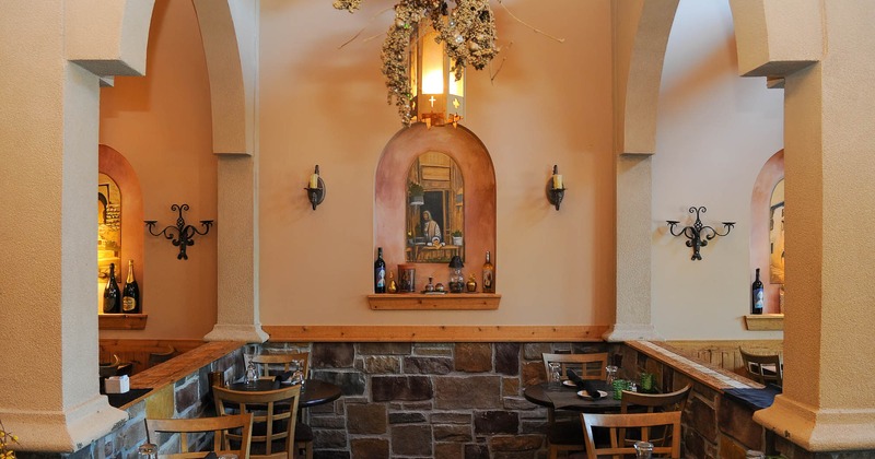 Interior, seating area