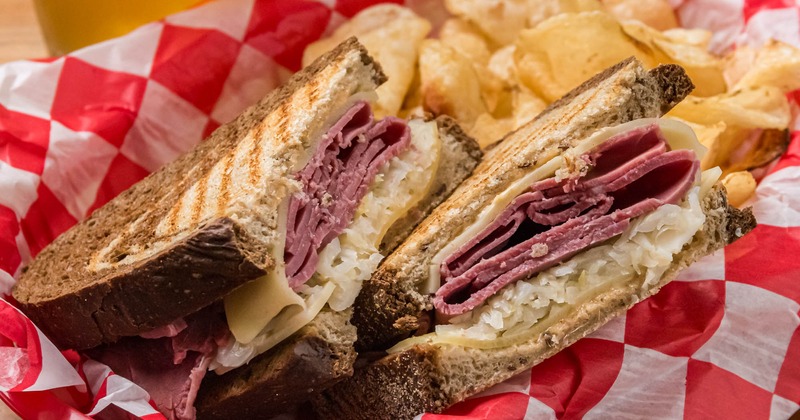 Reuben panini