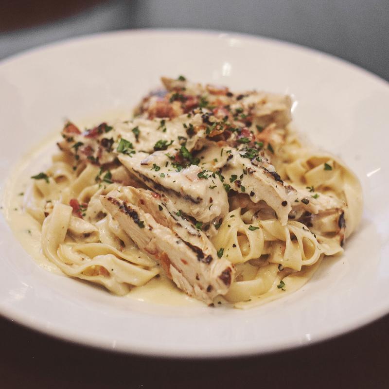Pollo Pancetta Alfredo photo