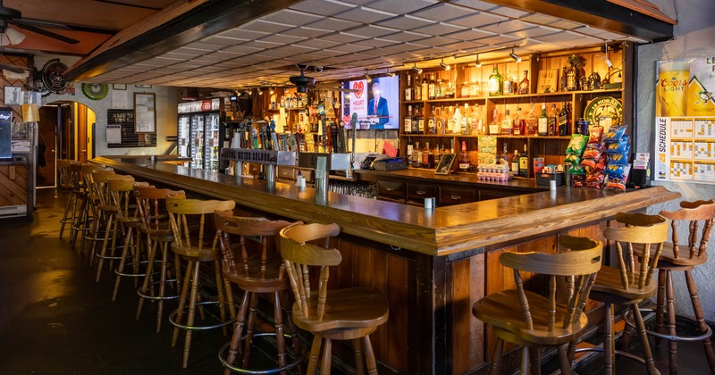 Interior, bar area