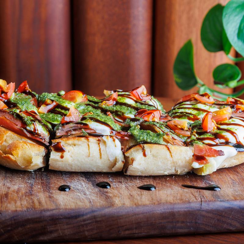 Seasonal Pizza Boat photo