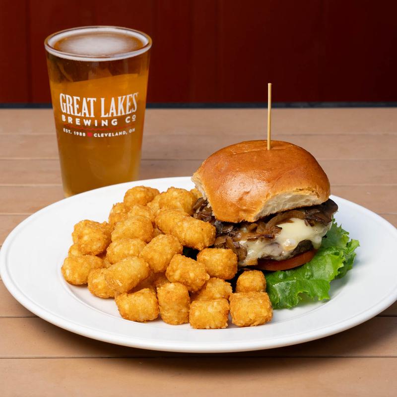 Mushroom Swiss Burger photo