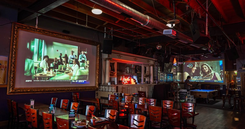 Interior, dining area