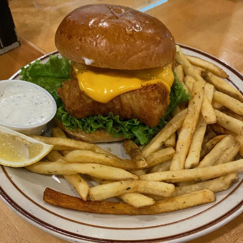 Fried Fish Sandwhich photo