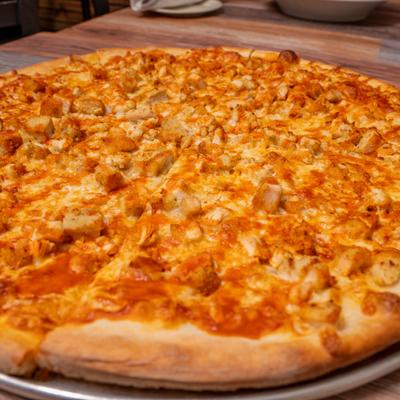 Chicken pizza.