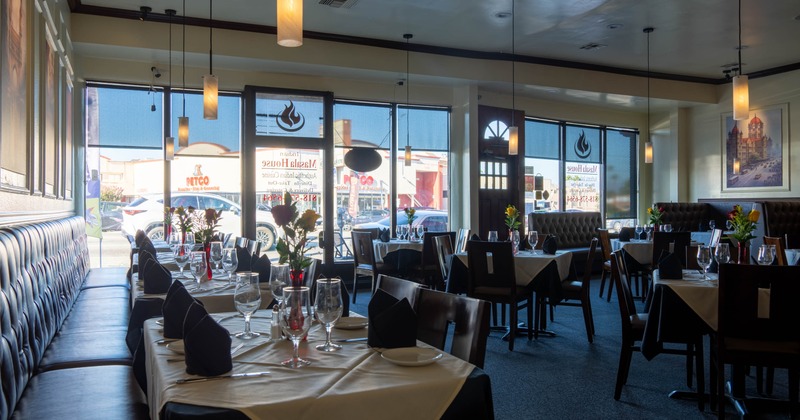Interior, main dining area