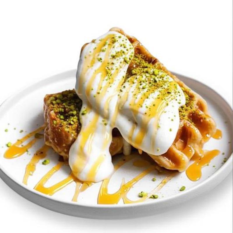 Honey & Sweet Cream Croffle photo