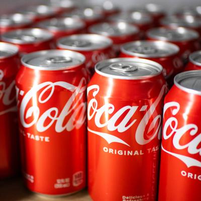 Soda cans.