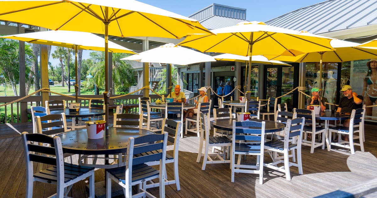 Cozy outdoor seating area