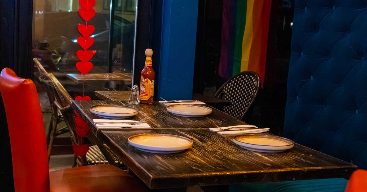 Interior dining area