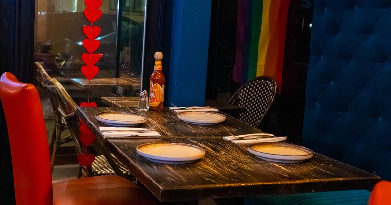 Interior dining area