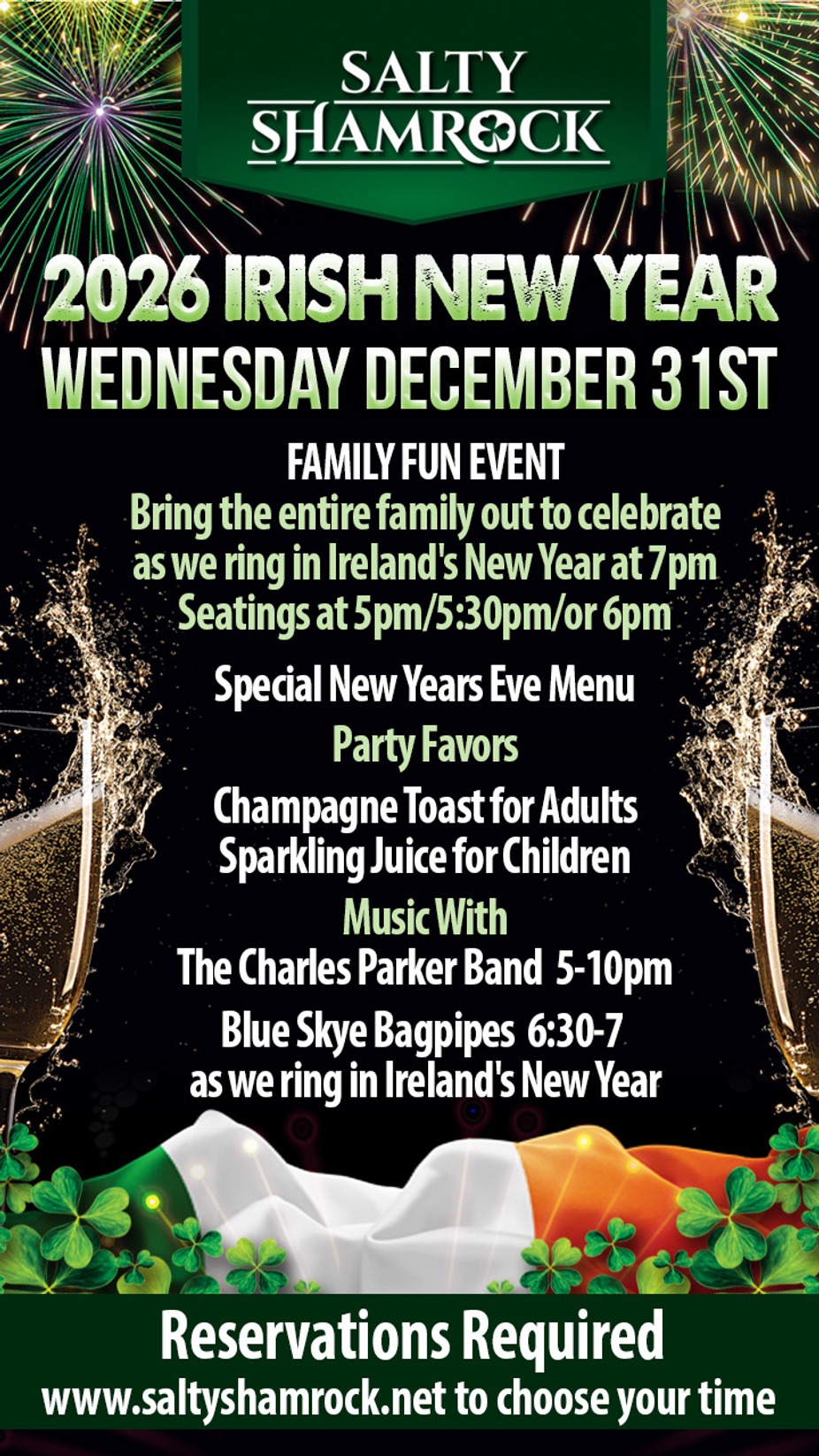 Irish New Year event photo