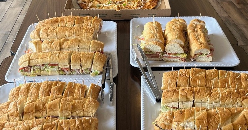 Catering sandwich trays