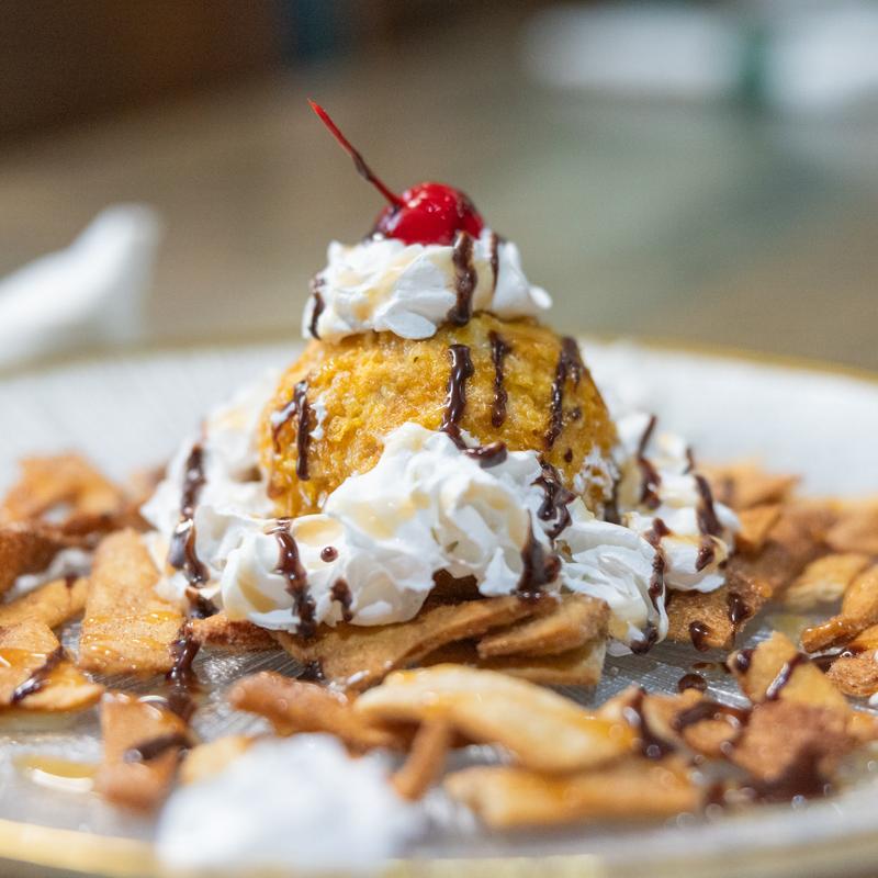 menu item 5 of 5, Fried Ice Cream