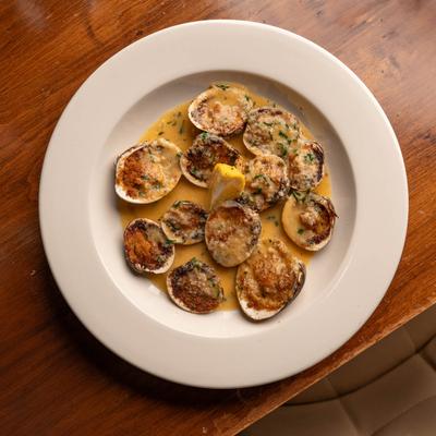 Baked Clams.