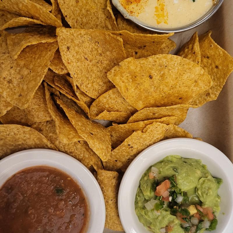 Chips, Salsa and Guacamole (GF/VG) photo
