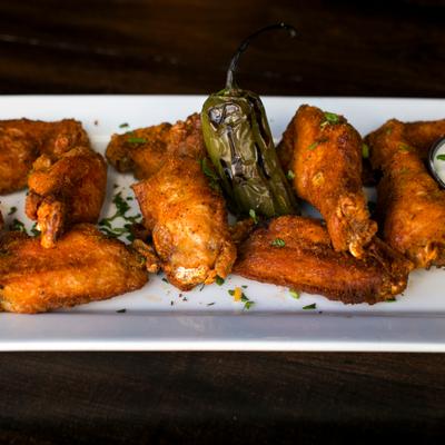 Jalapeno wings.