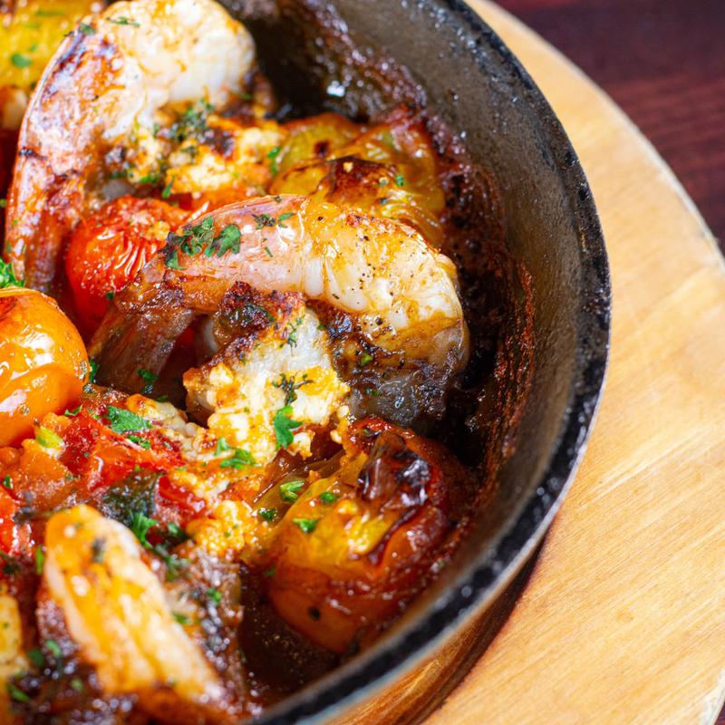 Shrimp Santorini photo