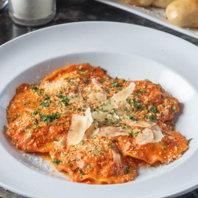 Cheese ravioli.