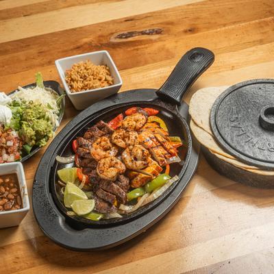 Trio Fajitas.