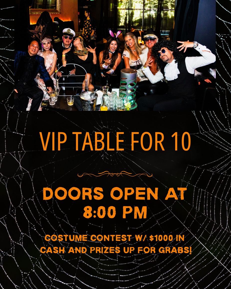 Halloween - VIP Table for 10 event photo