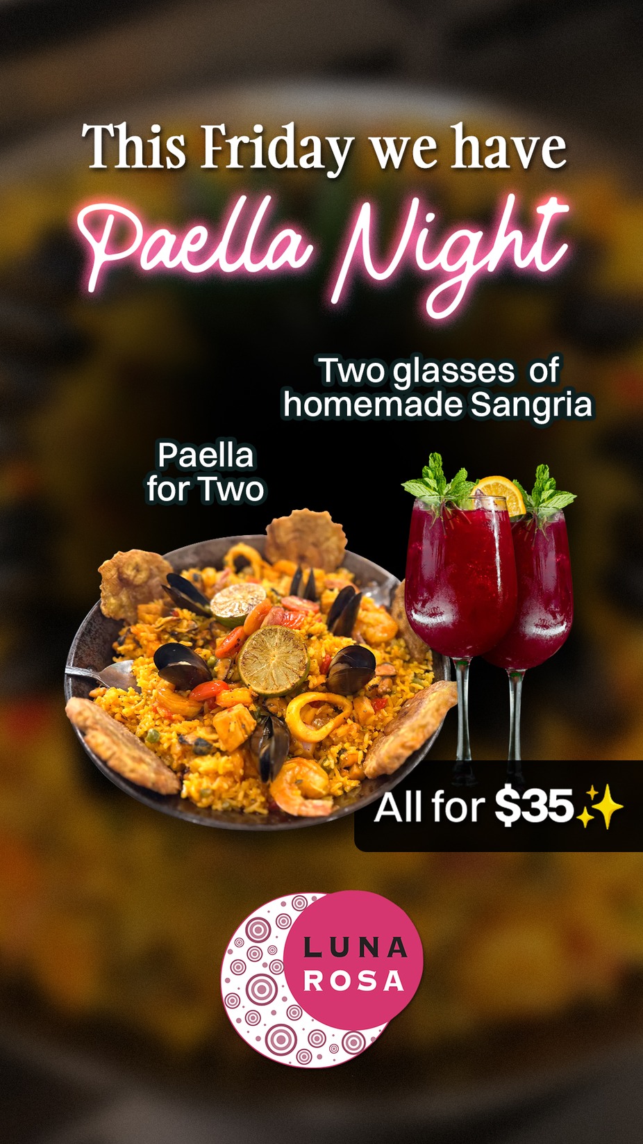 Friday Paella Night event photo