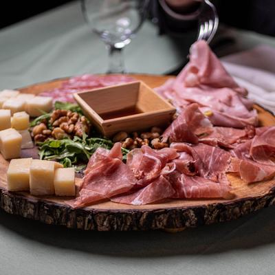 Charcuterie board.