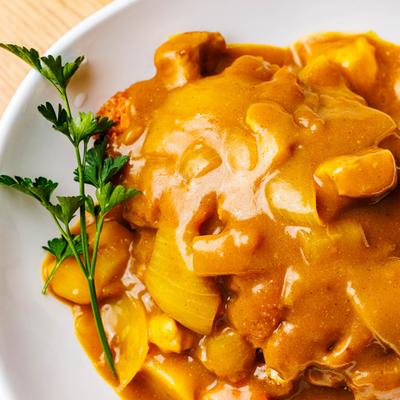 Chicken Tonkatsu Curry.