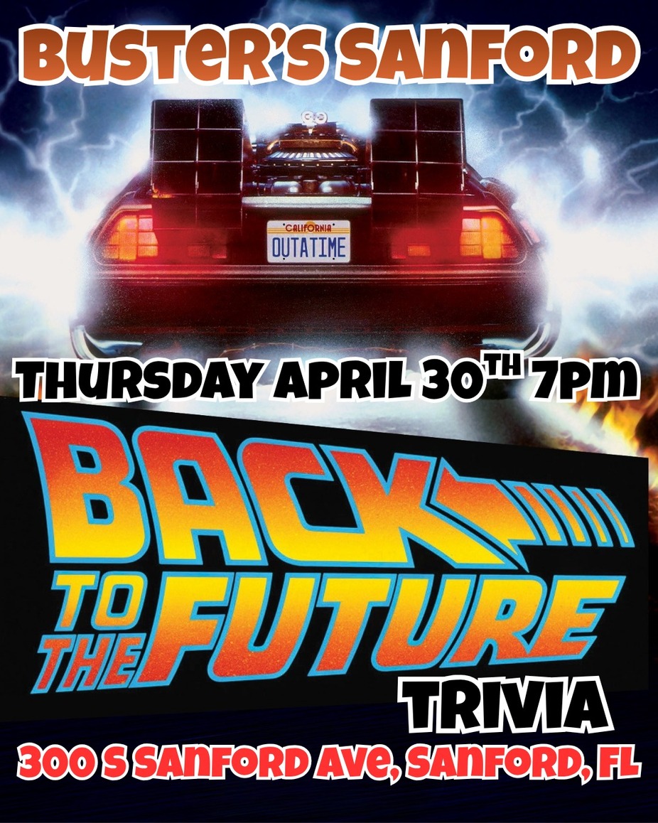 Back to the Future Movie Trivia Night event photo