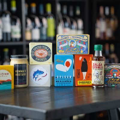 Group Shot of Packaged goods.