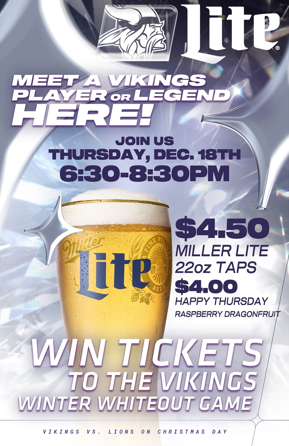 MN VIKINGS WHITE OUT EVENT event photo