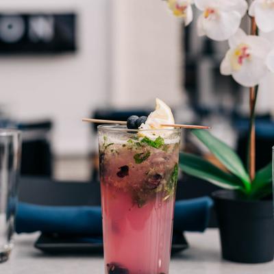 Blueberry Refresher cocktail