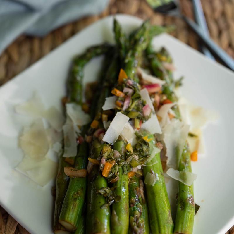 Grilled Asparagus (GF) photo