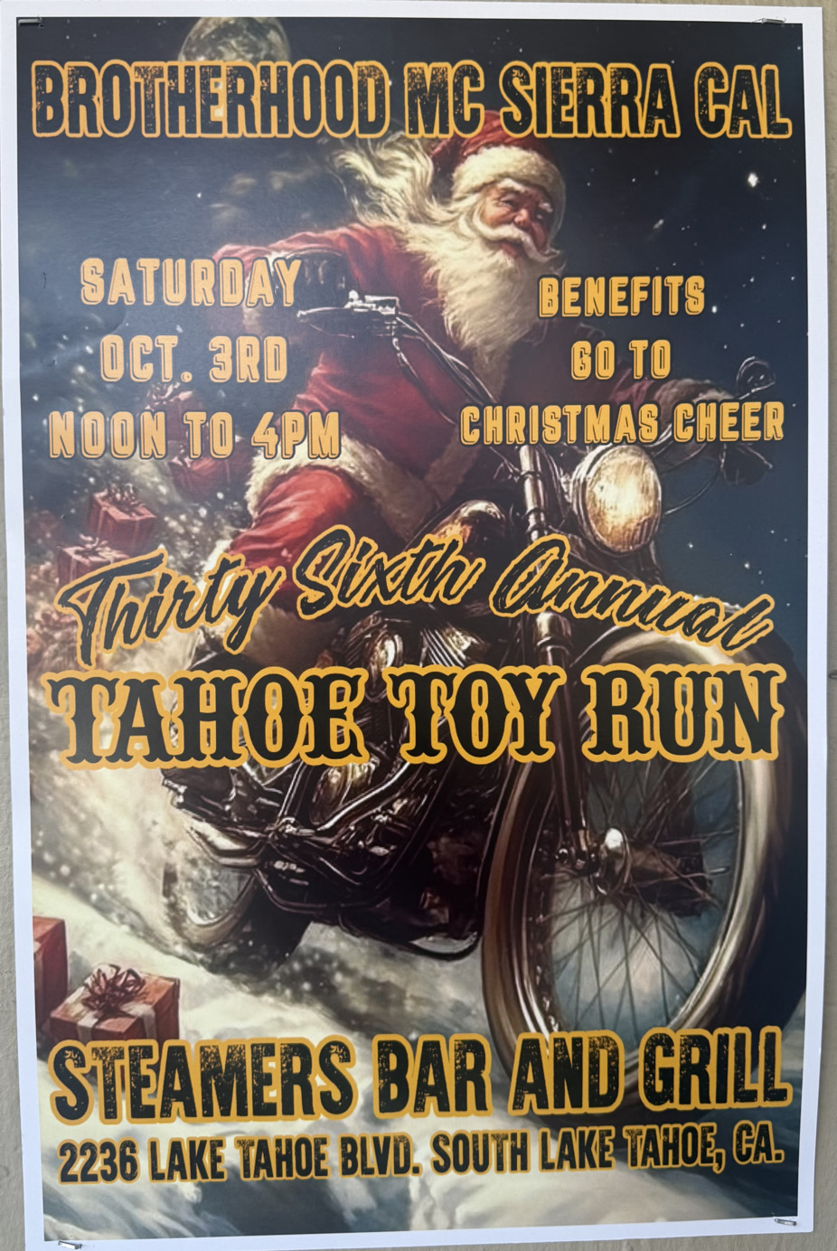 Brotherhood MC Toy Run event photo