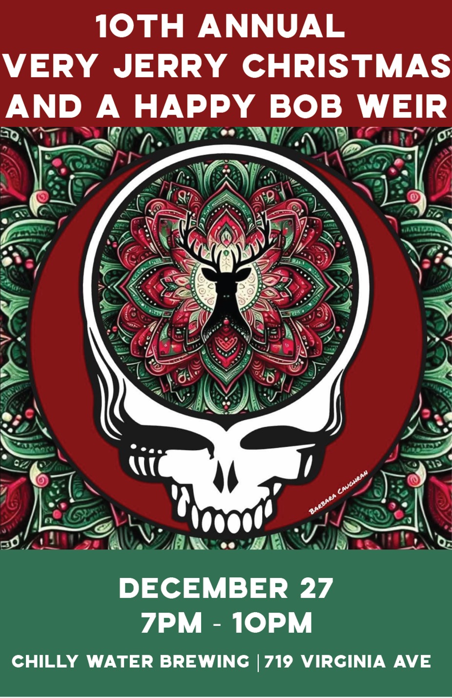 Jerry Xmas and a Happy Bob Weir event photo