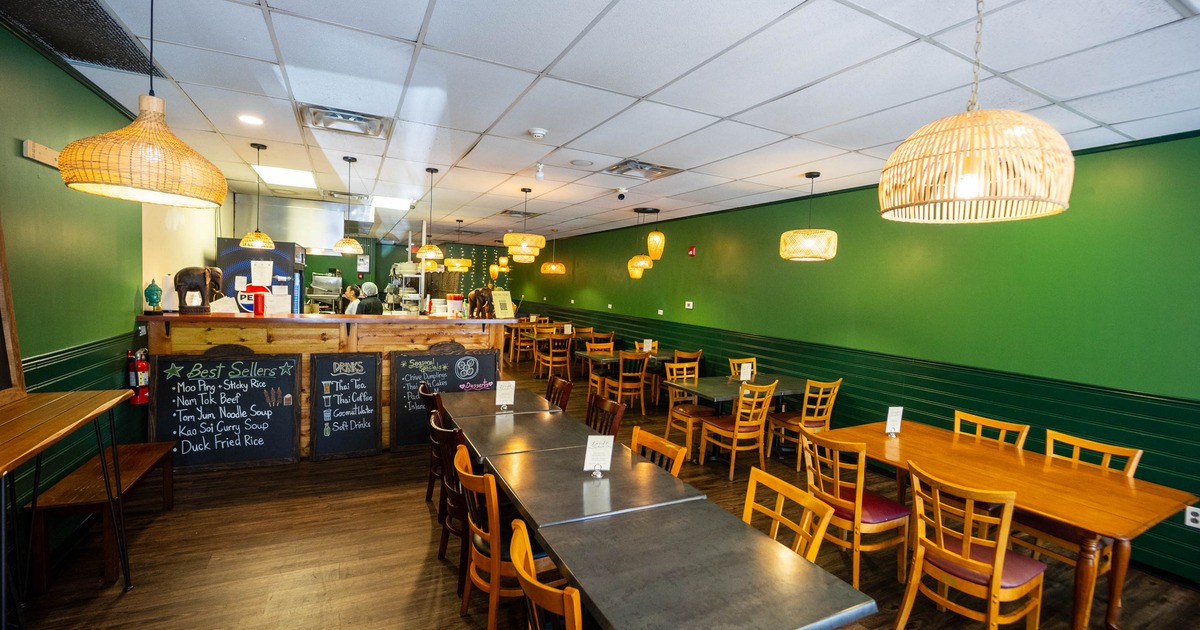Interior, dining area