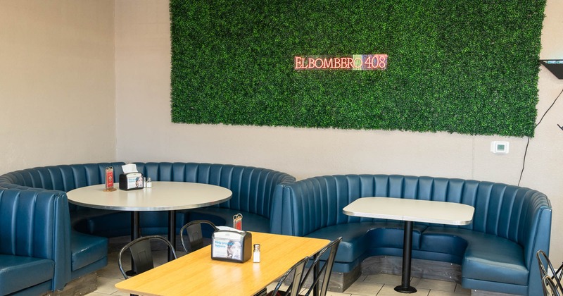 Interior, dining area