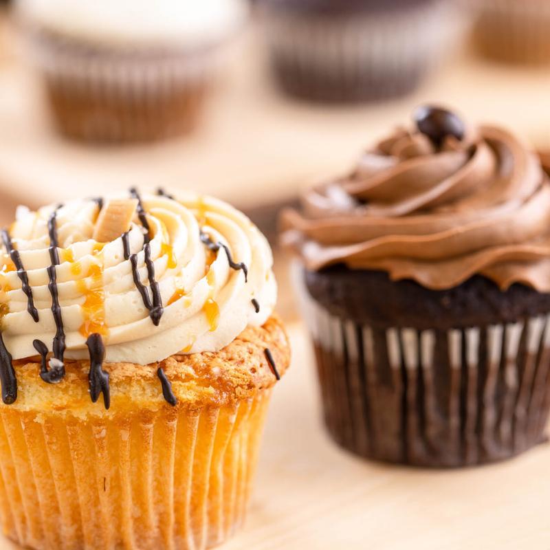 Vanilla Salted Caramel Cupcake photo