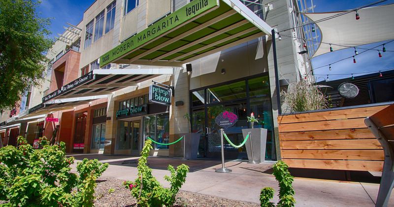 Exterior, modern margarita entrance