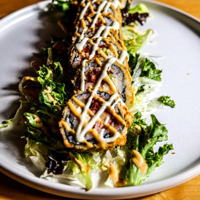Hot tuna roll.