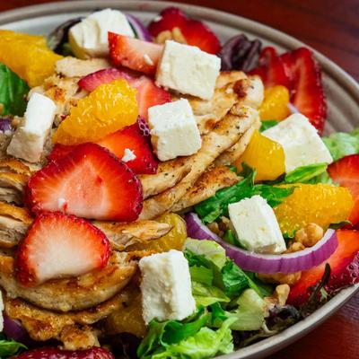 Strawberry Chicken Salad.