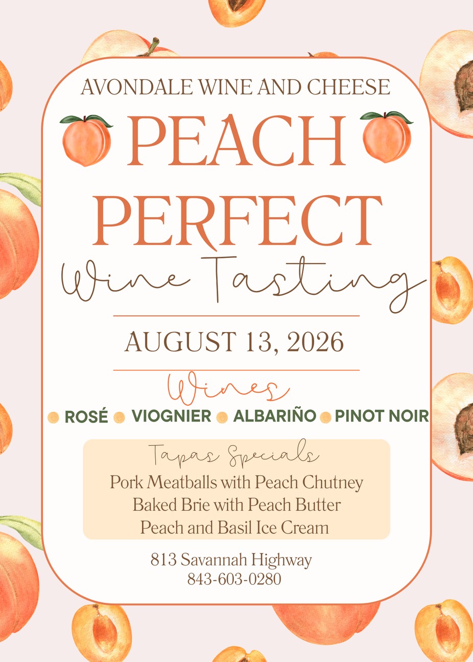 Peach Perfect Wine Tasting event photo