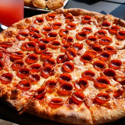 Pepperoni pizza.