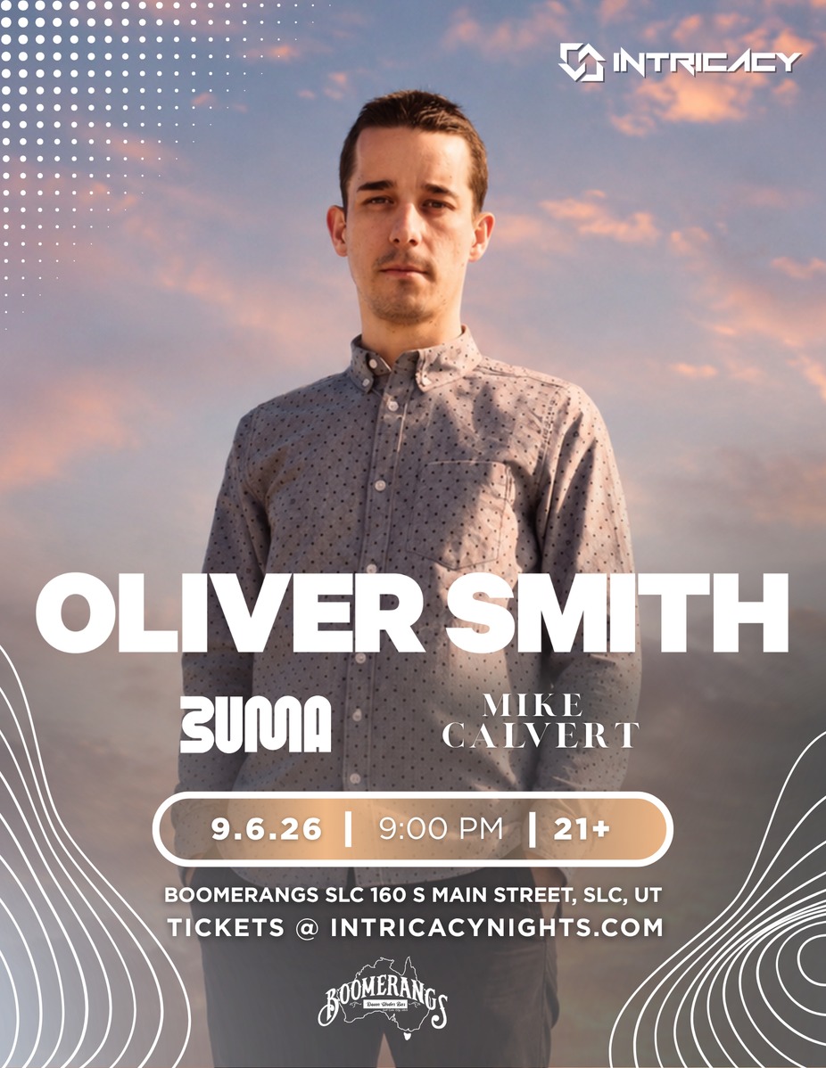 Intricacy SLC: OLIVER SMITH event photo