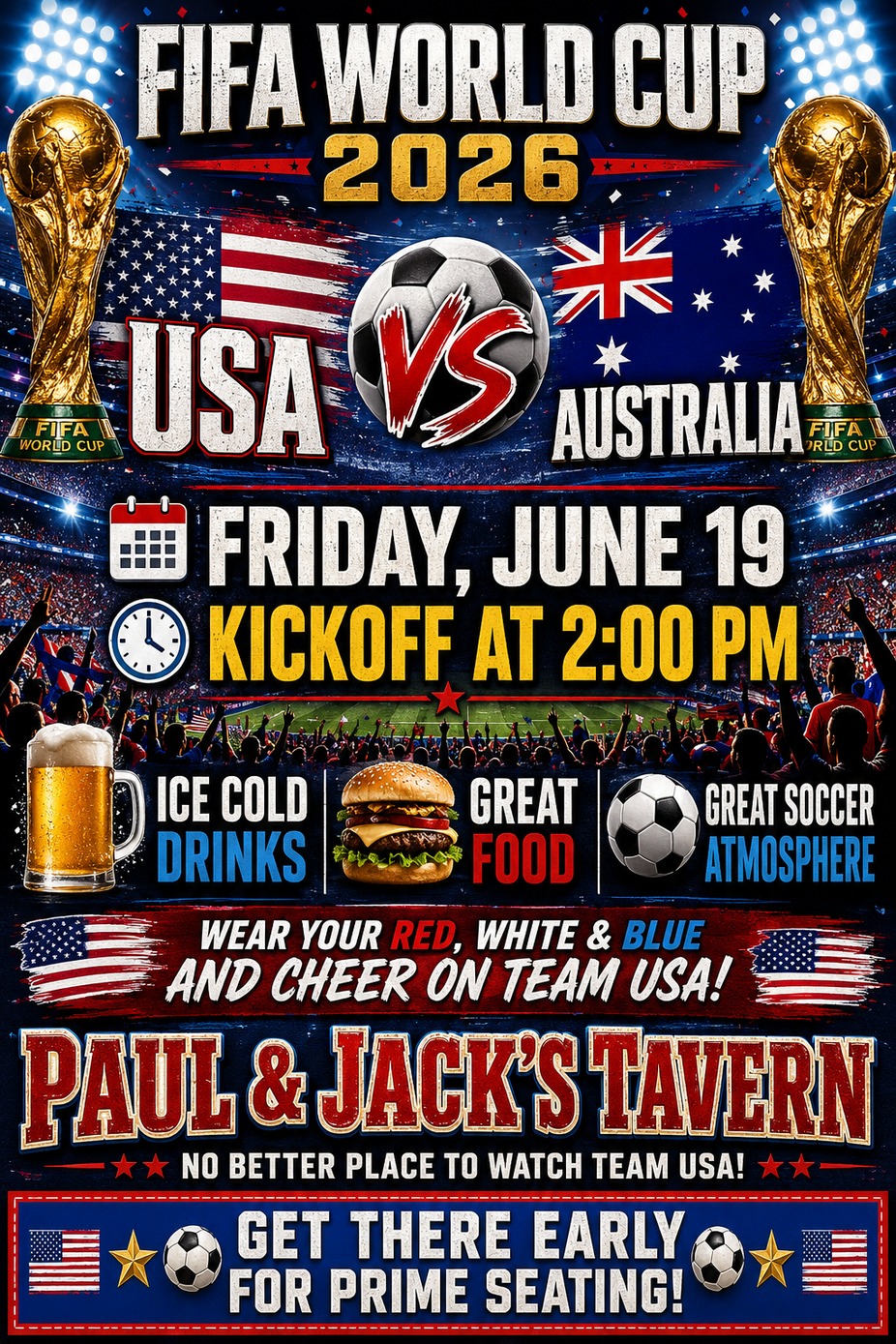 USA watch Party event photo